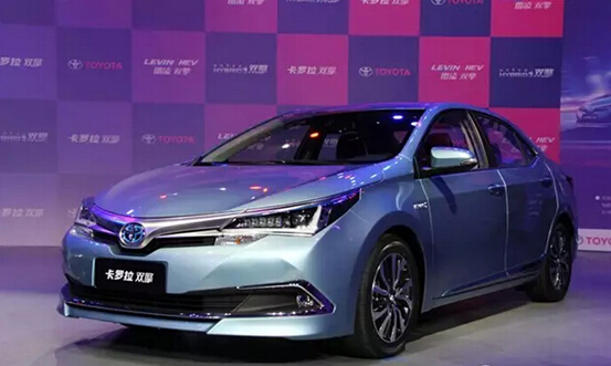 刹车=加油,堵车=赚钱!丰田混动版卡罗拉只要  万!