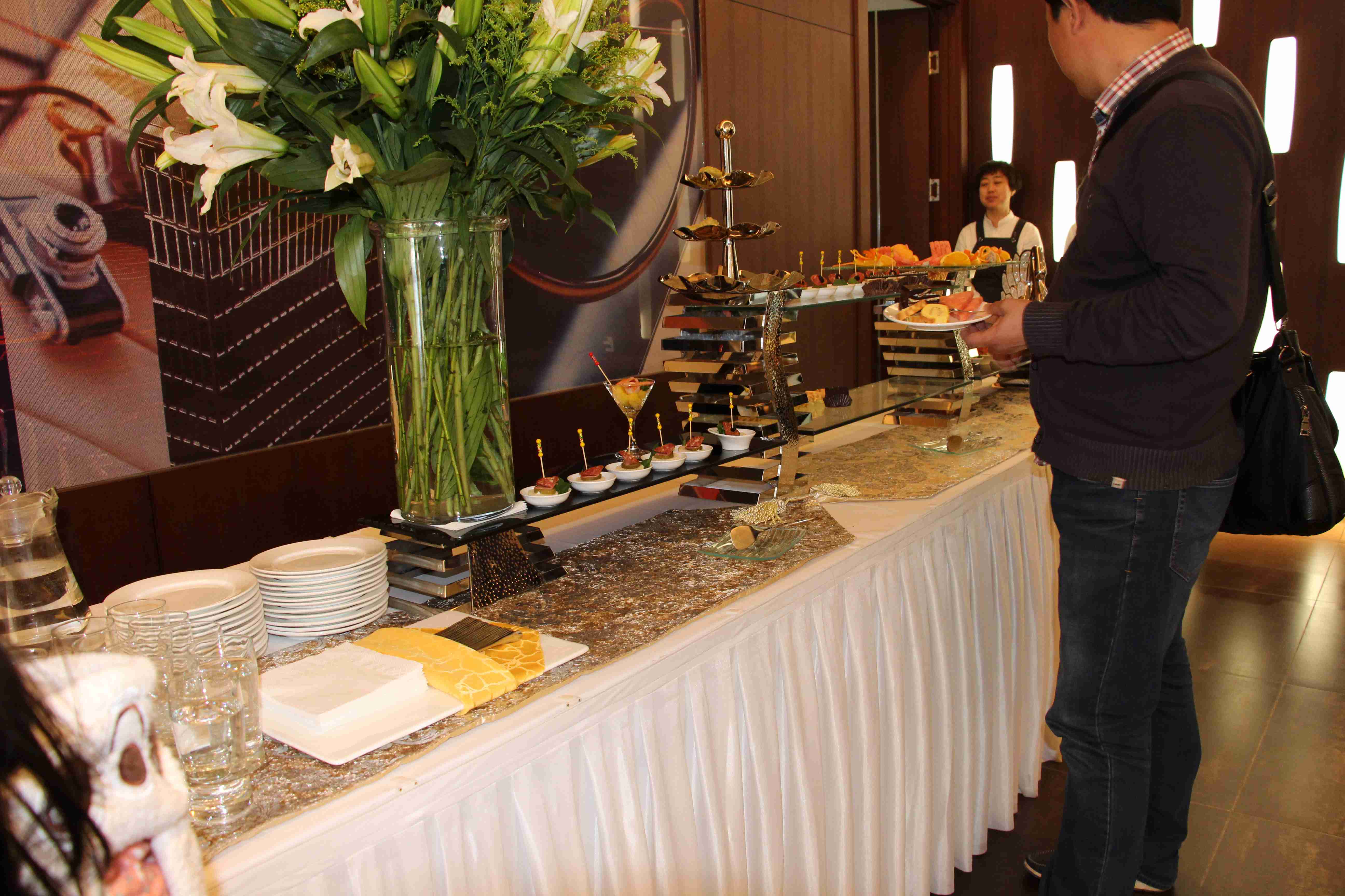 精美可口的茶歇,饮品